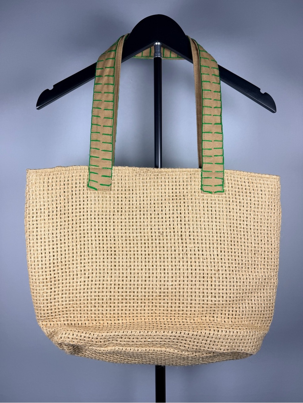 America & Beyond “Good Things” Embroidered Straw Tote Bag - Multicolor - Picture 2 of 5